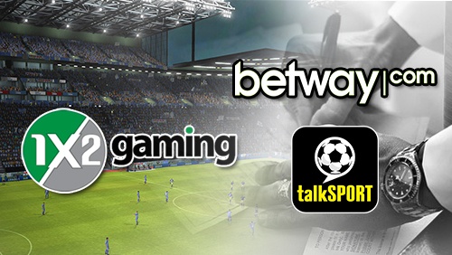 1x2 gaming launches sports casino game betway links up with talksport radio
