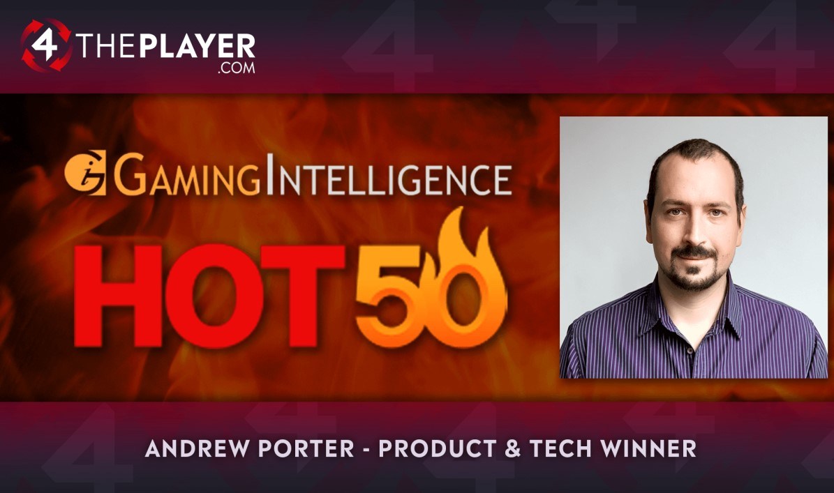 Gaming Intelligence Hot 50 2020 - Product & Tech Winner: Andrew Porter