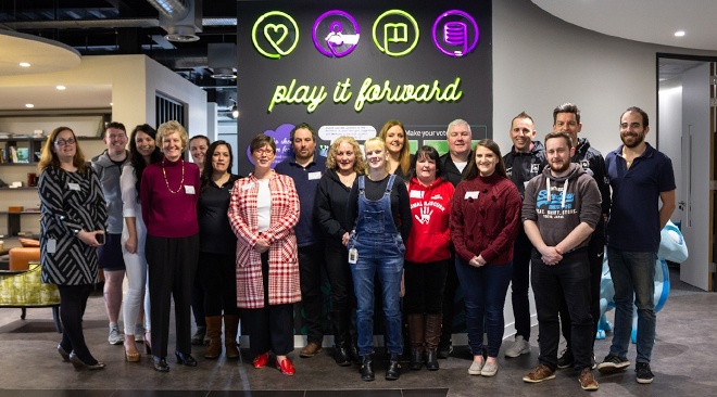 Microgaming PlayItForward Staff Initiative