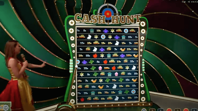 Cash Hunt Bonus in Crazy Time