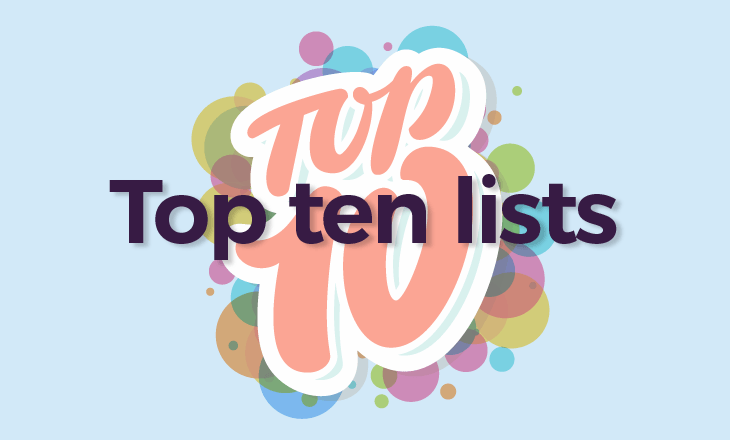 The Top 10 Top 10 Lists