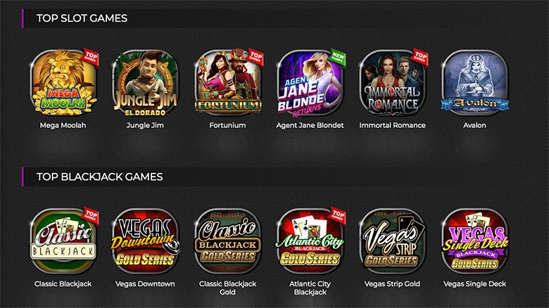 Jackpot city top casino games