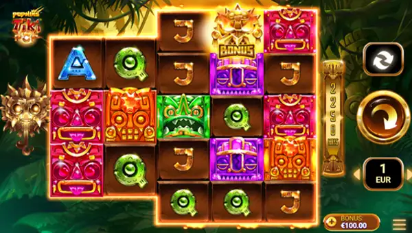 Tiki Pop Slot gameplay