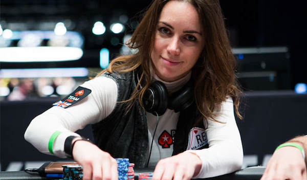 Woman in poker