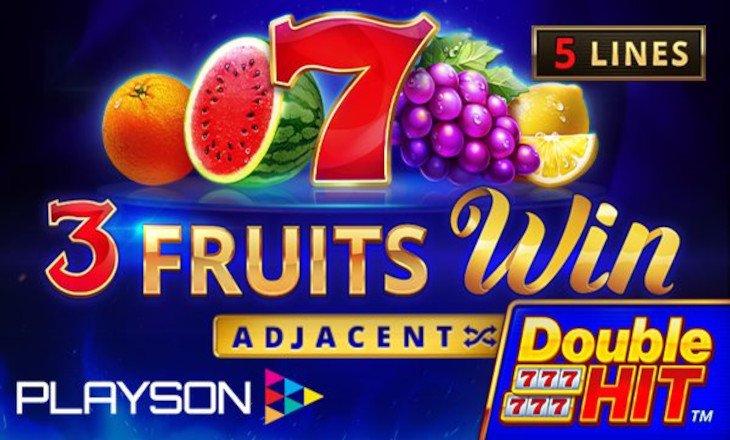 Playson releases new 3 Fruits Win: Double Hit slot
