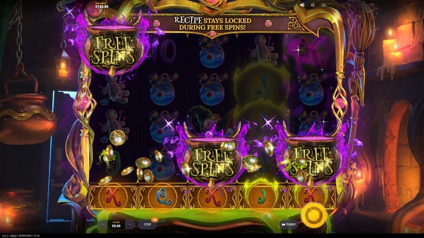 Beriched Slot   free spins