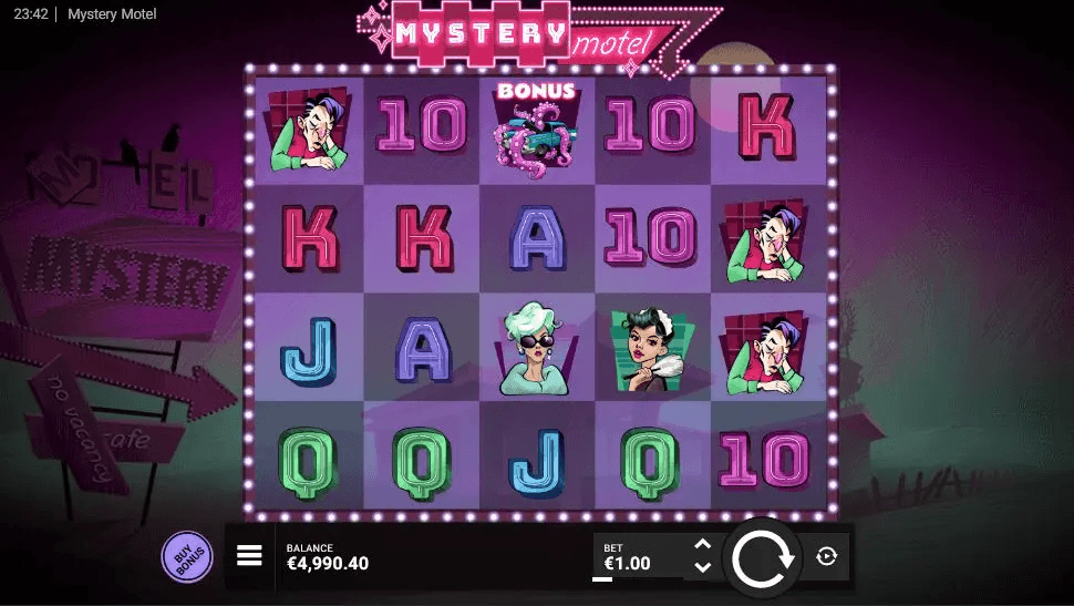 Hacksaw's Mystery Motel slot