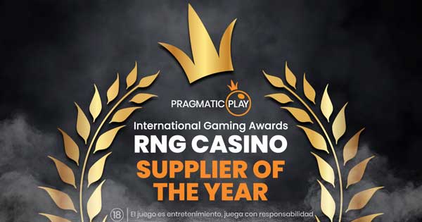 Pragmatic RNG Supplier of the Year - IGA 2021