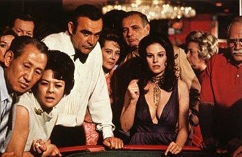 Bond casino cast