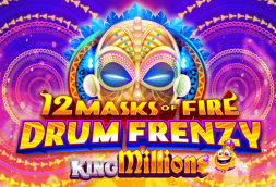 12 Masks of Fire Drum Frenzy King Millions Online Slot